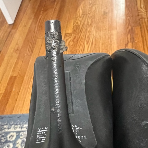 Christian Soriano High Vamp Booties - Black - DAMAGED - Picture 4 of 10